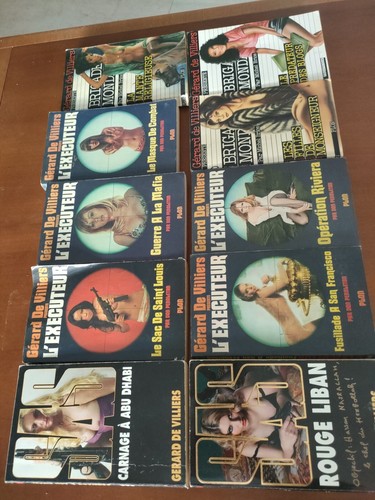 Lot livres l exécuteur - 10, l'exécuteur