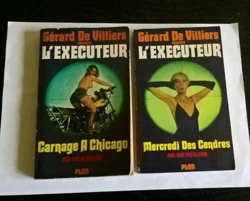 Lot livres executeur de - lot,