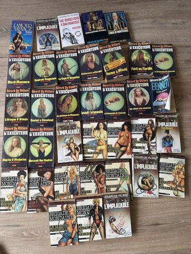 Lot livres polars - polars, vintage