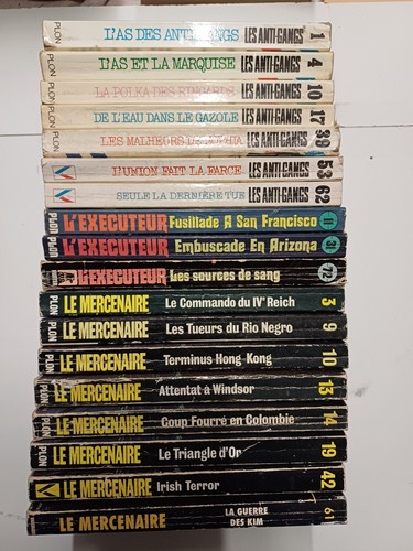 Lot livres executeur - lot, 18