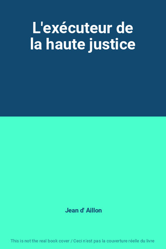Exécuteur la haute - l'exécuteur, de