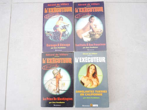 Lot livres executeur - 4, l'executeur